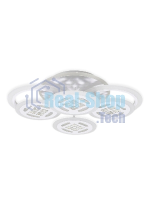 Светильник Ambrella light FA2951/6 WH белый 4200K/3000K+6400K/6400K+3000K 125W 550*405*150 (ПДУ ИК)