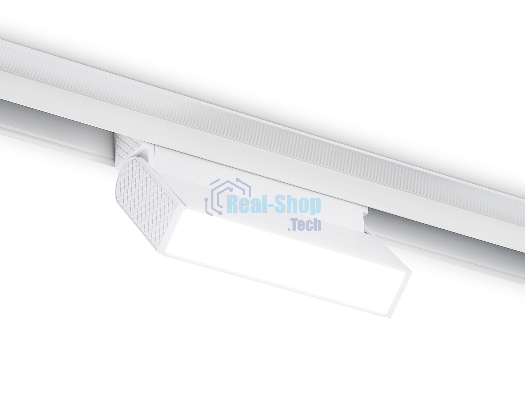 Светильник трековый светодиодный GL4058 WH белый IP20 6W 4200K 48V 115*22*105