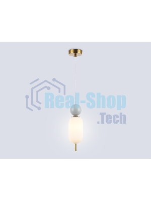 Светильник Ambrella light LH53101 BS/GR/FR латунь/серый/белый матовый G9 max 28W D100*330