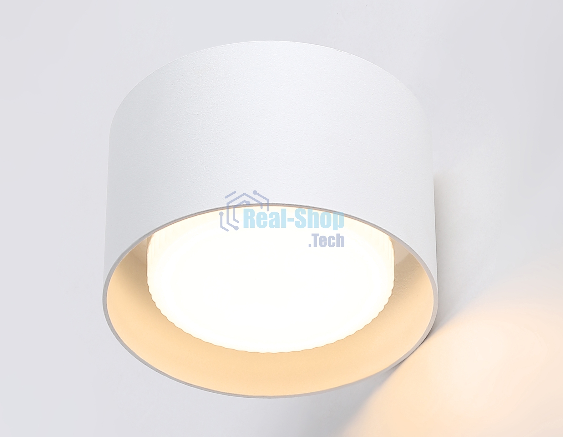 Светильник накладной TN70812 WH белый GX53 max 12W D85*60