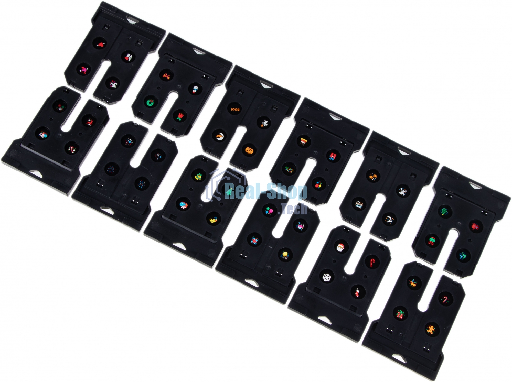 Проектор Neon-night LED, 12 сменных слайдов, цвет RGbW, 12В