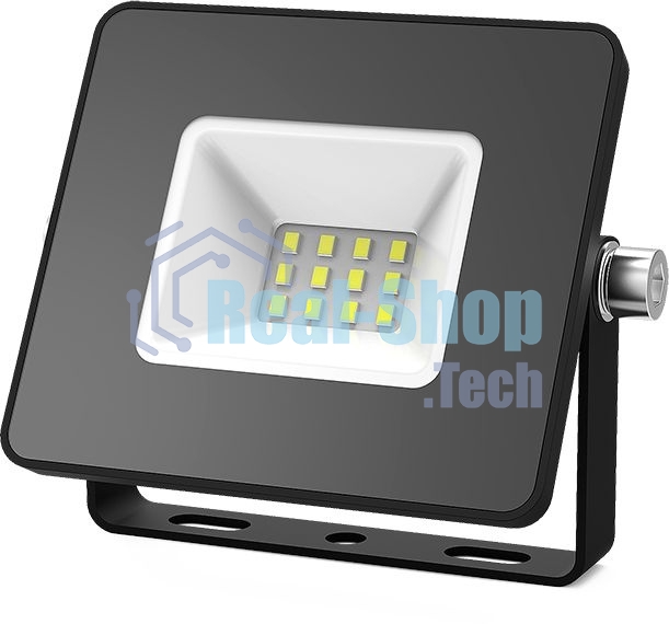 Прожектор светодиодный Gauss LED 10W 700lm IP65 6500К черный 1/60