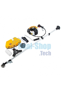 Триммер бензиновый Denzel DR-52, 52 см3, неразъемная штанга, состоит из 2 частей