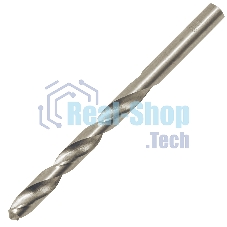 Набор сверл по металлу Сибртех, 1-10 мм (через 0,5 мм), HSS, 19 шт.,пластик.коробка цил. хвостовик