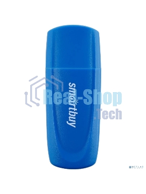 Флешка USB Smartbuy Scout Blue (SB008Gb2SCB), 8Gb, USB 2.0, R/W 15/8, синий
