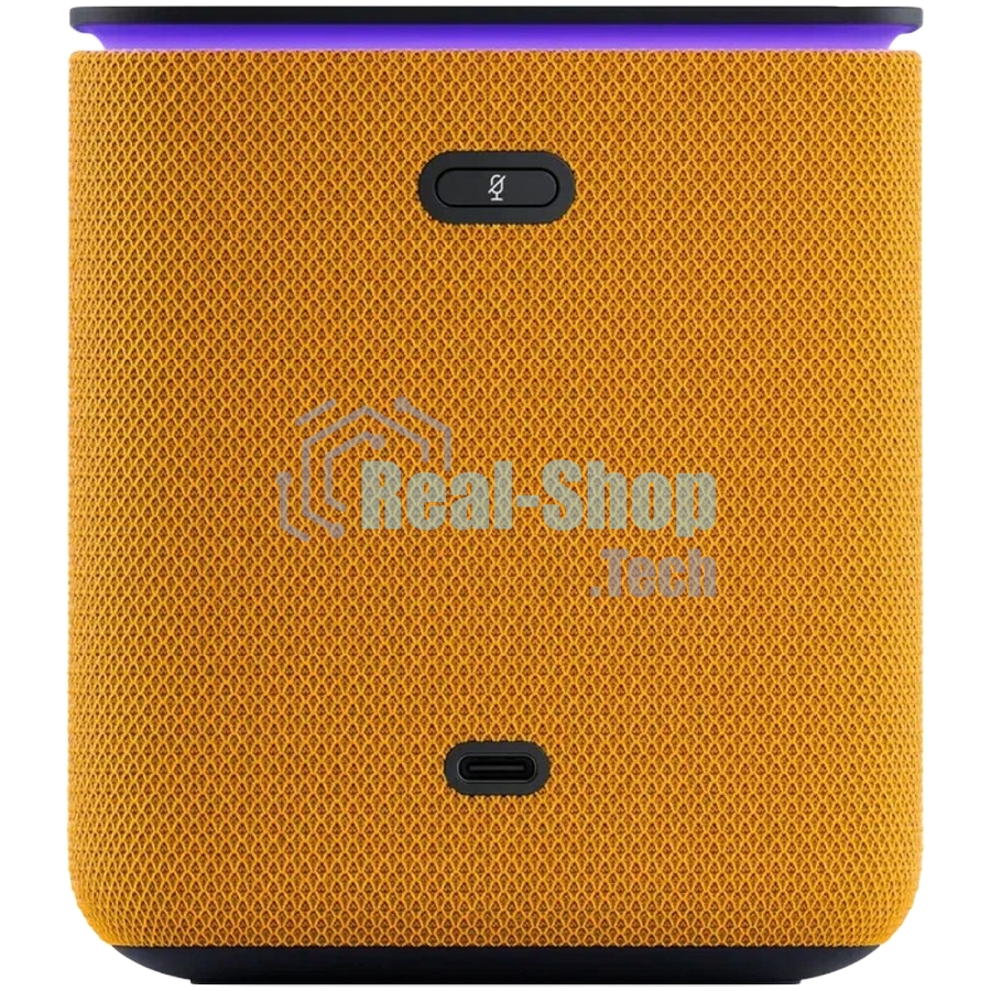 Умная колонка Яндекс Станция Миди, ZigBee, 24Вт, с голосовым ассистентом Алиса на YaGPT, оранжевый