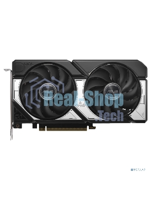 Видеокарта ASUS GeForce RTX 5060 Ti 8G DUAL OC Edition, NVIDIA RTX 5060 Ti, 8 ГБ GDDR7, 128 бит, PCI-e 5.0, 1xHDMI, 3xDP, 2632 МГц