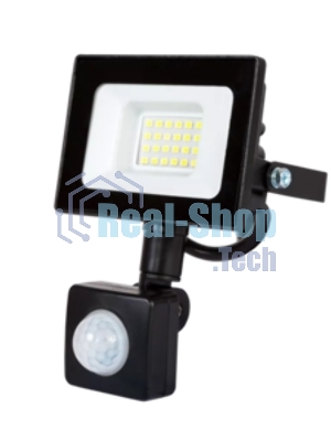 Прожектор GLANZEN FAD-0011-20 светодиодный c датчиком движения 20Вт 6000 к sip