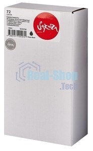 Картридж струйный Sakura C9370A (№72 Photo Black) для HP, фото-черный, 130 мл.