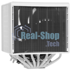 Кулер для процессора DEEPCOOL ASSASIN 4S WH белый, 140 мм, алюминий/медь, 1800 об/мин, 29.3 дБ, 4 pin, 250 Вт, 164 мм
