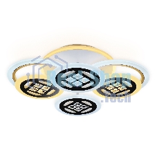 Светильник Ambrella light FA2951/6 WH белый 4200K/3000K+6400K/6400K+3000K 125W 550*405*150 (ПДУ ИК)