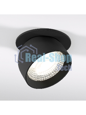 25092/LED / светильник встраиваемый светодиодный / черный