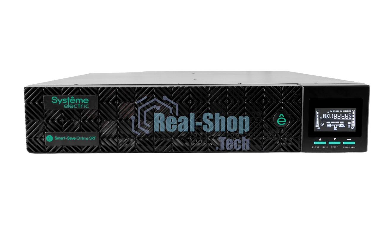 Источник бесперебойного питания Systeme Electric Smart-Save Online SRTSE/2000 ВА/2000 Вт/8xIEC C13 + 1х IEC 320 С19
