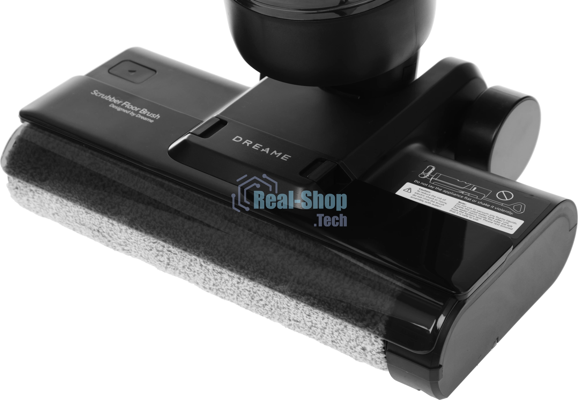 Пылесос вертикальный моющий Dreame Wet and Dry Vacuum H12S черный, питание от аккумулятора, 300 Вт, уборка влажная/сухая, пылесборник 0.7 л, работа от АКБ max 35 мин