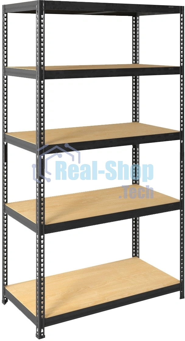 Стеллаж Практик SBL 200KD/120x45/5 пол.:5 разборная 2000x1200x450мм серый (S24499395509)