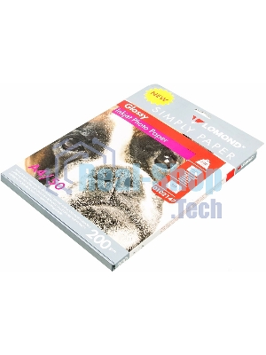 Фотобумага Lomond Simply 0102147 A4/200г/м2/50л./белый CIE148% глянцевое для струйной печати