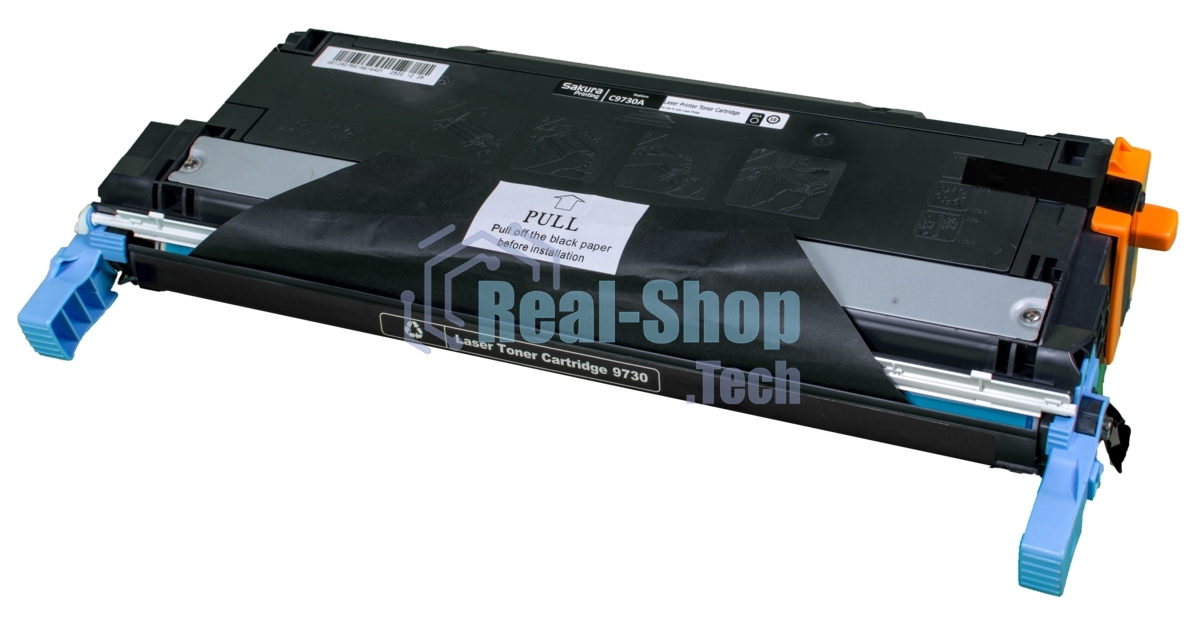 Картридж лазерный Sakura C9730A для принтера HP Laser Jet 5500/555, черный, 12000 к.