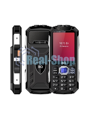 Мобильный телефон BQ 2817 Tank Quattro Power черный