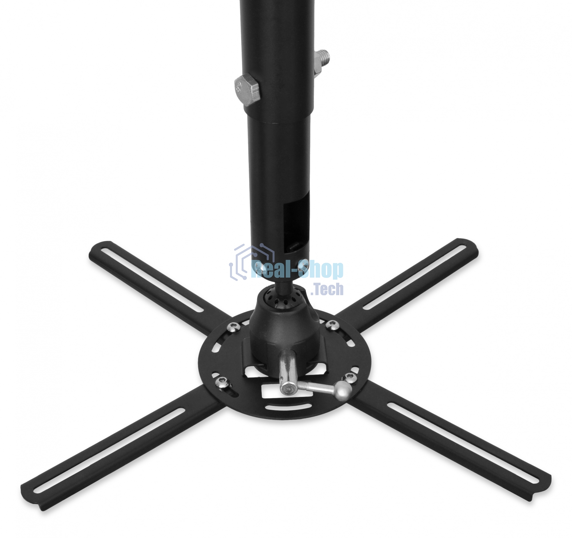 Кронштейн для проектора Buro PR06-B черный макс.20кг потолочный поворот и наклон