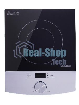 Плита настольная электрическая Hyundai HYC-0102 серебристый/черный стеклокерамика (настольная)