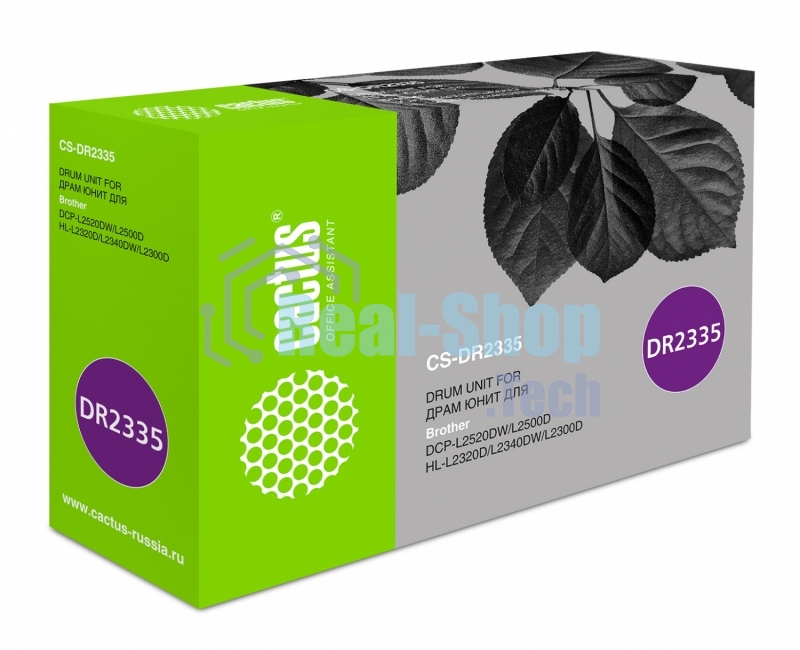 Фотобарабан (Drum) Cactus CS-DR2335 ч/б.печ.:12000 стр для DCP L2500/L2520; HL L2300/L2340