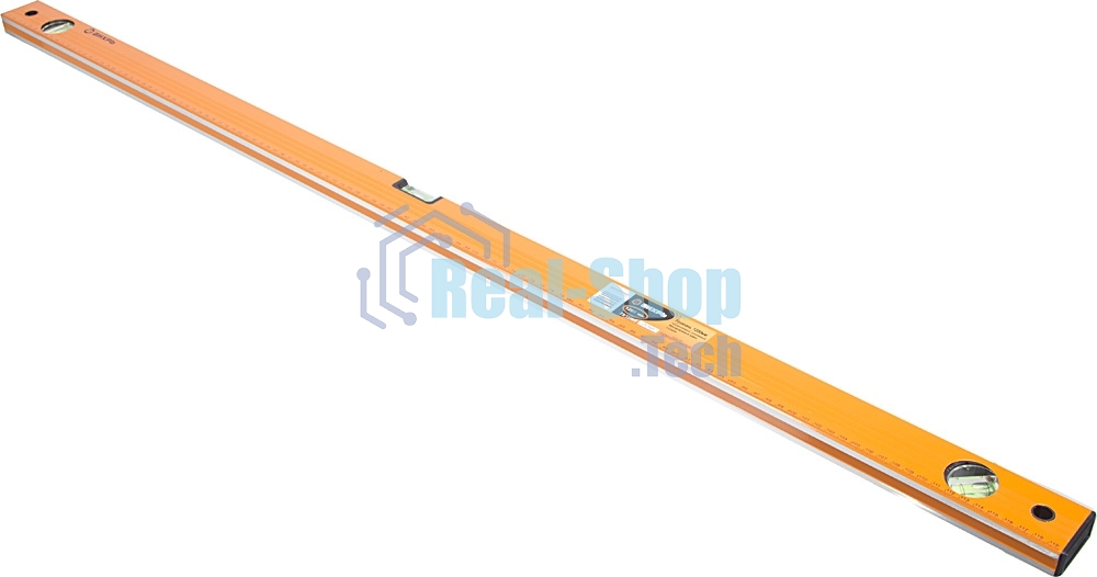 Уровень алюминиевый 1200мм фрезерованный 3 глазка Вихрь