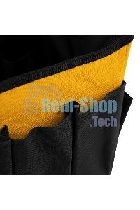 Переноска для инструмента Denzel 260х240х300 мм, 22 кармана, наплечный ремень