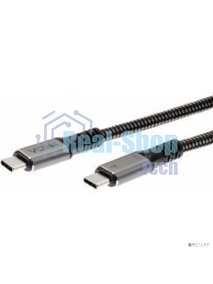 Кабель Thunderbolt4/USB4 Type-C, 5K@60Hz, 40Gbps, PD 100W, 5A, VCOM, 1.2м CU540M-1.2M