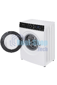 Стиральная машина c инвертором и паром Maunfeld MFWM127IWHT белый, загрузка фронтальная 7 кг, 1200 об/мин, класс: A+++