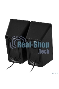 Акустическая система Oklick OK-165 2.0 черный 6Вт