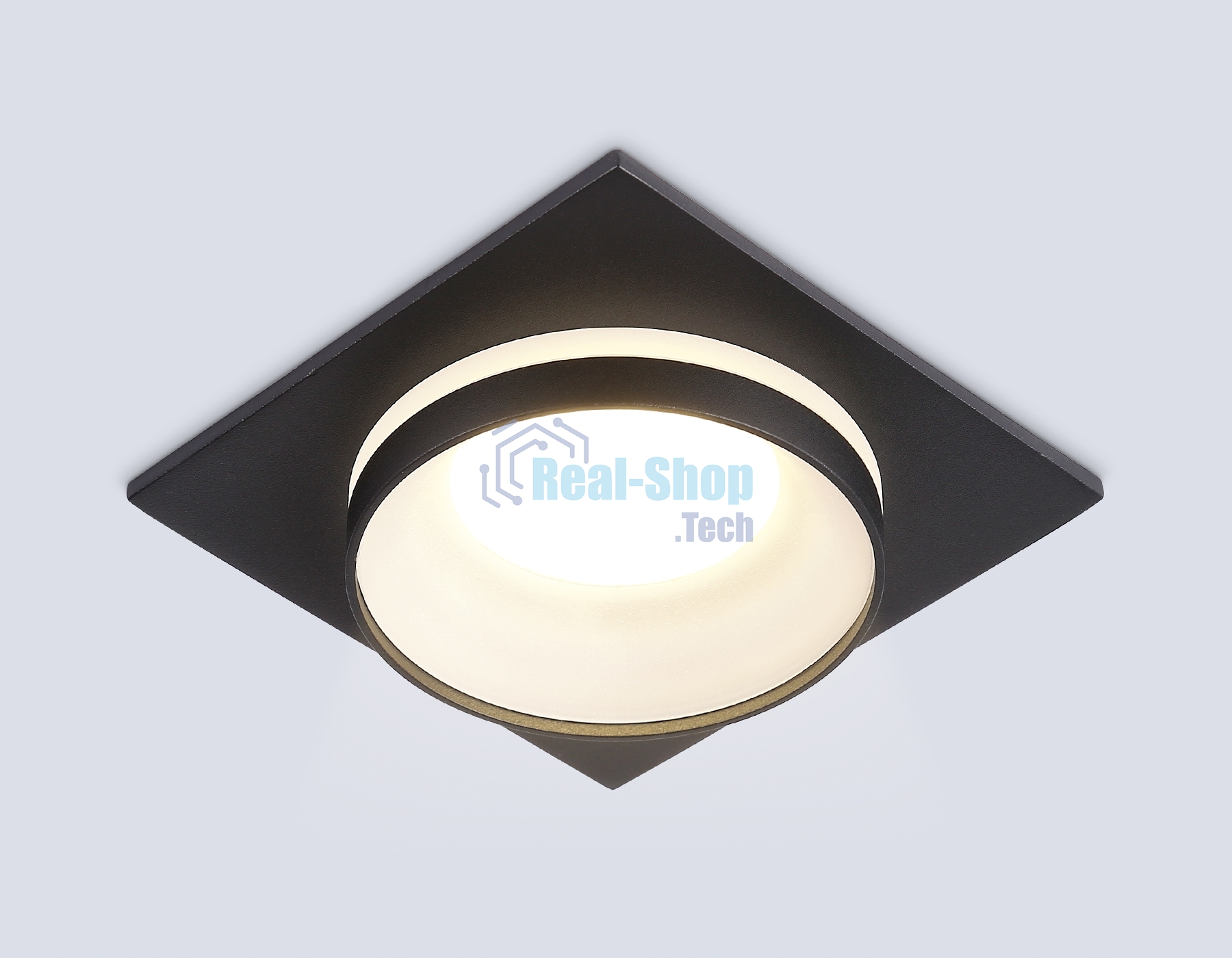 Светильник Ambrella light TN30710 BK черный GU5.3 92*92*36