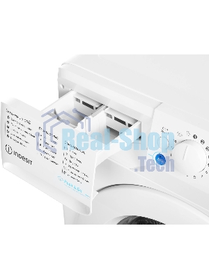 Стиральная машина Indesit BWSA 7109 WWV белый, загрузка фронтальная 7 кг, 1000 об/мин, класс: A