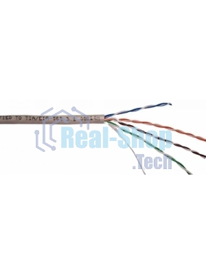 Кабель информационный Lanmaster TWT-6FTP-LSZH кат.6 F/UTP общий экран 4X2X24AWG LSZH 305м белый