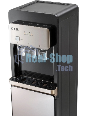 Кулер для воды AEL LD-AEL-806a, нижняя загрузка, нагрев 95 °С, охлаждение 10 °С, черный/золотистый