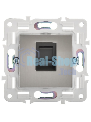 SKANDY Розетка компьютерная RJ45 кат.5E SK-K01N никель | SK-K10-1-K50 | IEK
