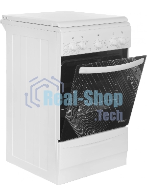Плита газовая Gefest ПГ 5100-02 0309 белый, конфорок 4 шт, духовка 52 л, 50 см x 85 см x 58.5 см