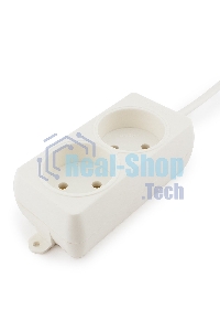 Сетевой фильтр Гарнизон EL-NL2-W-2, 2 розетки, допустимый ток 10А, длина 2 м.