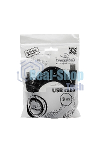 Кабель Gembird CCP-USB2-AMBM-10 USB 2.0 кабель PRO для соед. 3.0м AM/BM позол. контакты, пакет