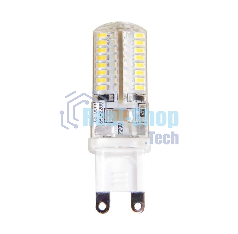 Лампа светодиодная JazzWay PLED-G9 7Вт капсульная 4000К белый G9 400лм 220В