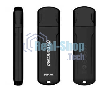 Флешка USB Transcend JetFlash 750 (TS32GJF750K), 32Gb, USB 3.0, R/W 130/30, черный