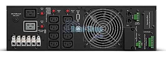 Источник бесперебойного питания CyberPower OL6KERT3UPM/6000 ВА/6000 Вт/2 х IEC 320 C19 (компьютерная), 8 х IEC 320 C13 (компьютерная), клеммная колодка