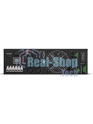 Источник бесперебойного питания CyberPower OL6KERT3UPM/6000 ВА/6000 Вт/2 х IEC 320 C19 (компьютерная), 8 х IEC 320 C13 (компьютерная), клеммная колодка