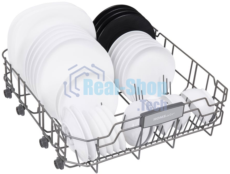 Встраиваемая посудомоечная машина HOMSair DW67M, черный, 59.8 см, 14 компл., 47 дБ, класс A++