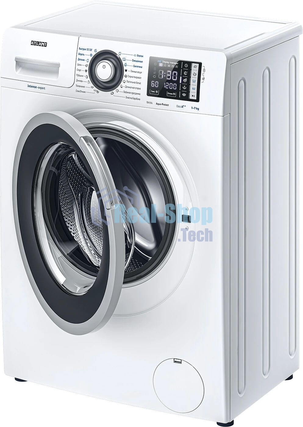 Стиральная машина Atlant СМА 70У1214-01 белый, загрузка фронтальная 7 кг, 1200 об/мин., класс: А++