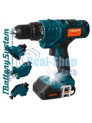 Мультитул аккум Sturm! CMT1802 18В,1BatterySystem, дрель,саб пила,реноватор, шлифмаш,2 акк,кейс