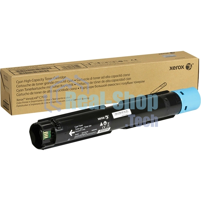 Картридж лазерный Xerox VersaLink C7000 голубой (10,1K) (Channels)