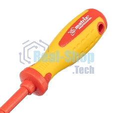 Отвертка Matrix Insulated, PH0 x 75 мм, CrMo, до 1000 В, двухкомп. рукоятка