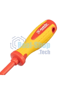 Отвертка Matrix Insulated, PH0 x 75 мм, CrMo, до 1000 В, двухкомп. рукоятка