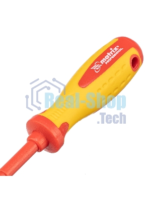 Отвертка Matrix Insulated, PH0 x 75 мм, CrMo, до 1000 В, двухкомп. рукоятка
