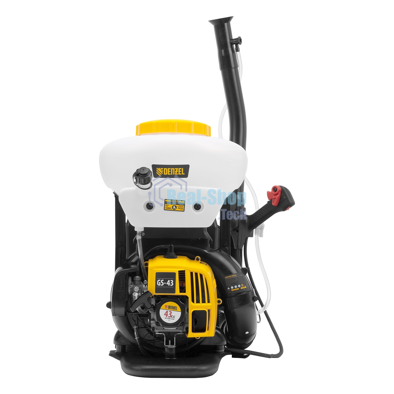 Опрыскиватель бензиновый Denzel GS-43, 43 см3, бак 14 л